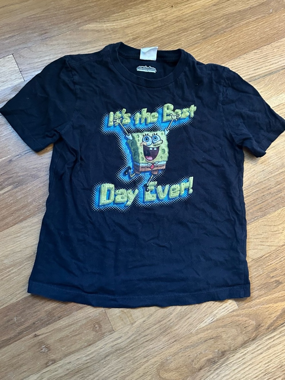 SpongeBob SquarePants It’s The Best Day Ever t-shirt kids size XS Nickelodeon